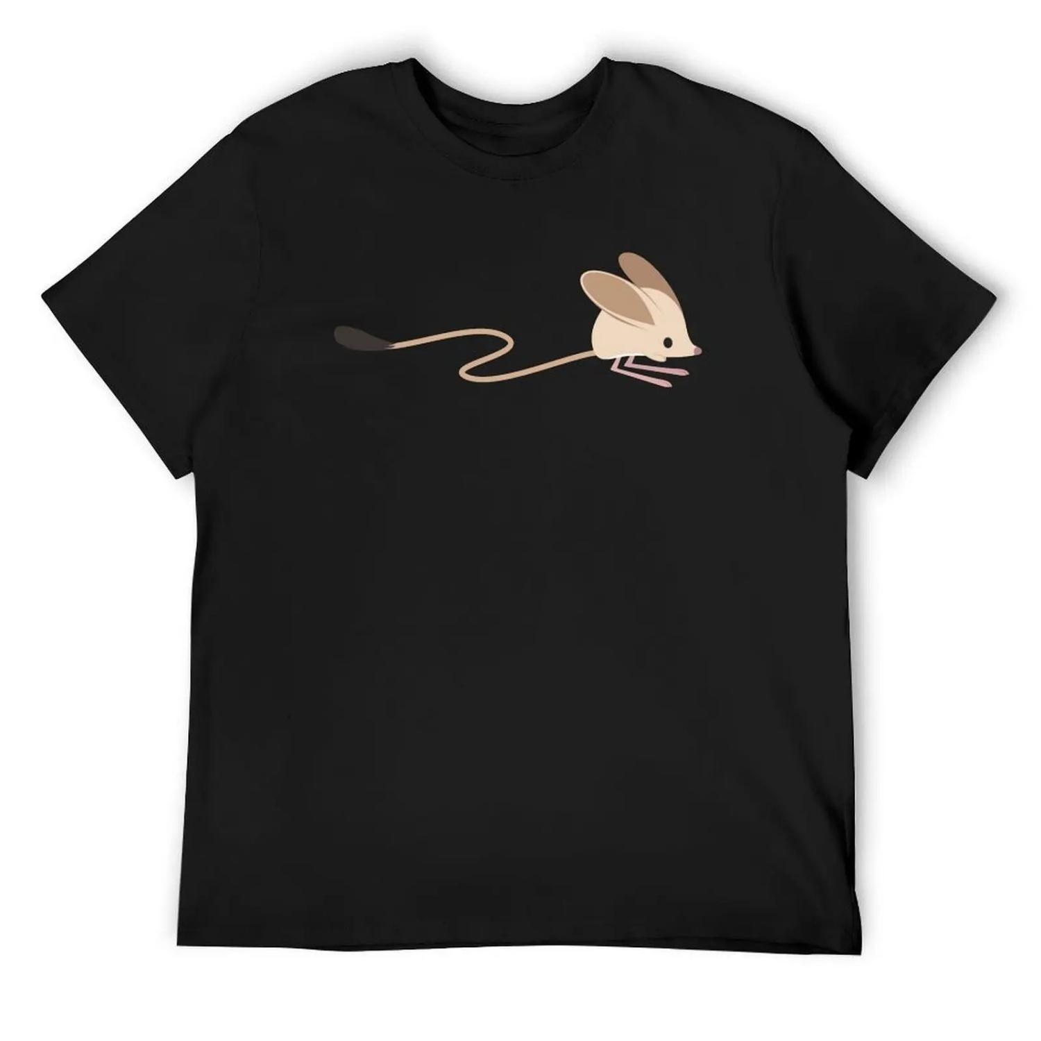 

Long eared jerboas T-Shirt new gifts and t-shirts graphic t shirt vintage Luxury man summer clothes t shirts for men XXXXXL чорний