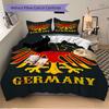 3Pcs Eagle Germany Flag Bedding Sets For All Sizes New 3D Printed Bed Cover Comforter Duvet Cover Pillowcase Bedroom Decoration