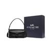 New COACH Tabby Pebbled Leather Portable Crossbody Bag, Shoulder Bag Medium Size Women's Pure Black CH857-V5BLK