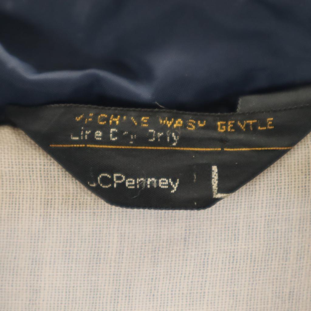 JCPenney 70s 80s Vintage Coach Jacket L Navy Men's Used