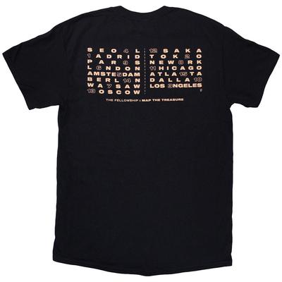 ATEEZ Fellowship Map The Treasure T Shirt Unisex T-Shirt