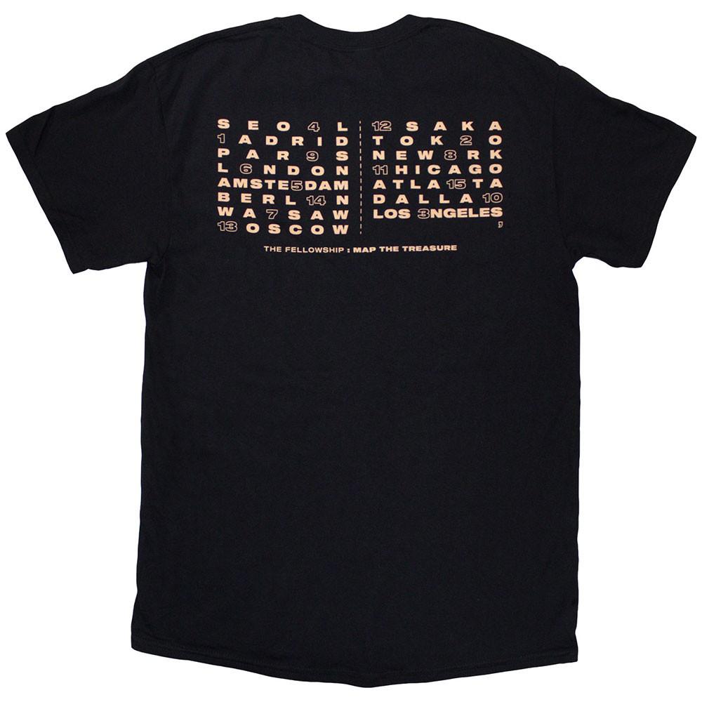 ATEEZ Fellowship Map The Treasure T Shirt Unisex T-Shirt XXXL