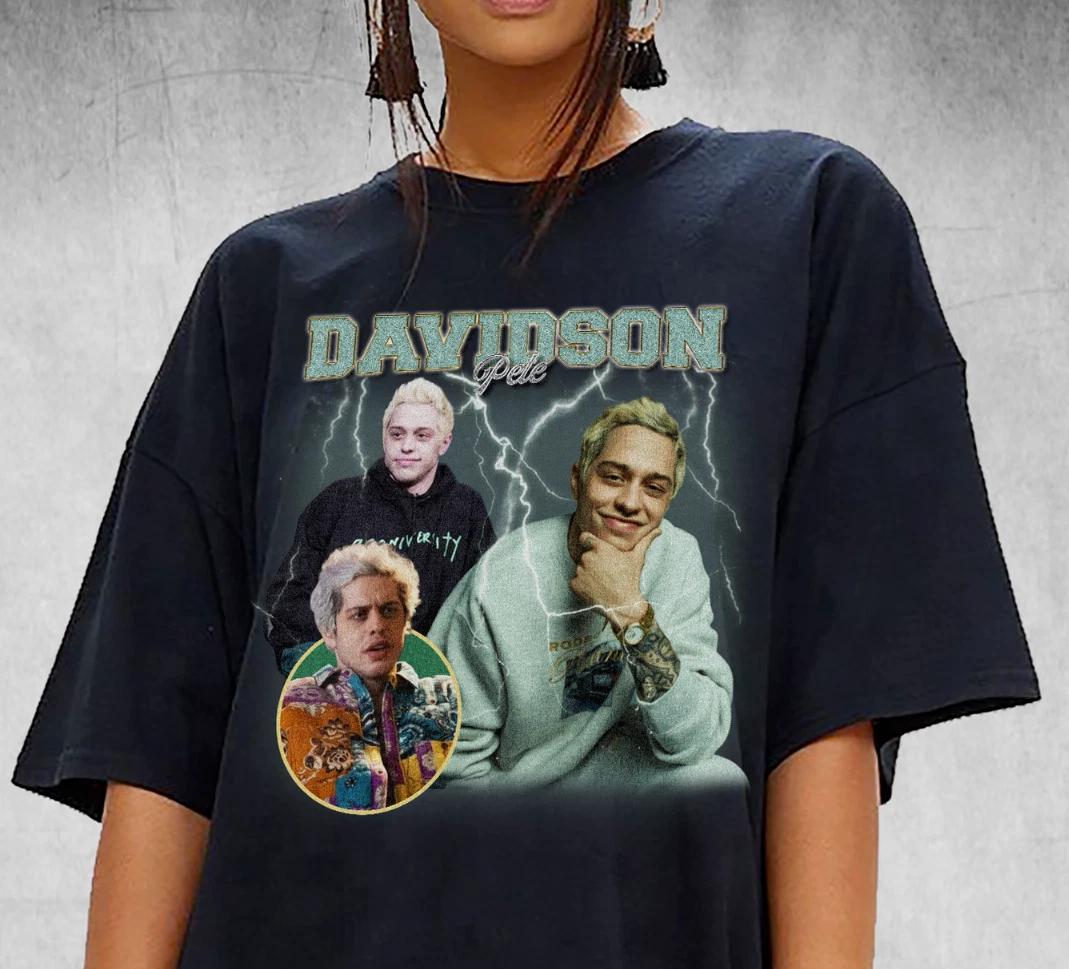 Pete Davidson T Shirt T Shirt Vintage 90 s Retro T Shirt Rap Tee Funny Unisex XL