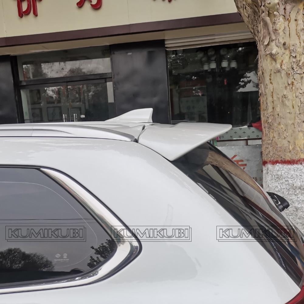 For Mitsubishi Outlander 2013 To 2018 Roof Spoiler High Quality ABS Spoiler Primer or Any Color Rear Spoiler for Outlander