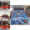 Soft And Cozy 3 Piece Bedding Set With Digital Print Cartoon Anime Design For Stylish Bedrooms