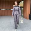 Russian Cross-Border Winter Outdoor Ski Suit Women's Fleece Set Korean Style Casual Winter Coat