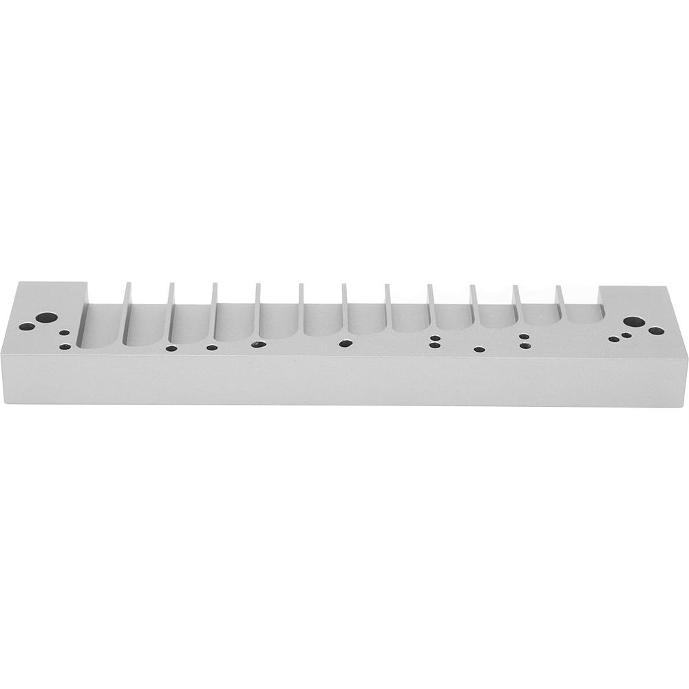 Harmonica Comb 12?Hole Chromatic Scale for HOHNER 270D Original 270 LA12 TOOTS Reed PlateSilver