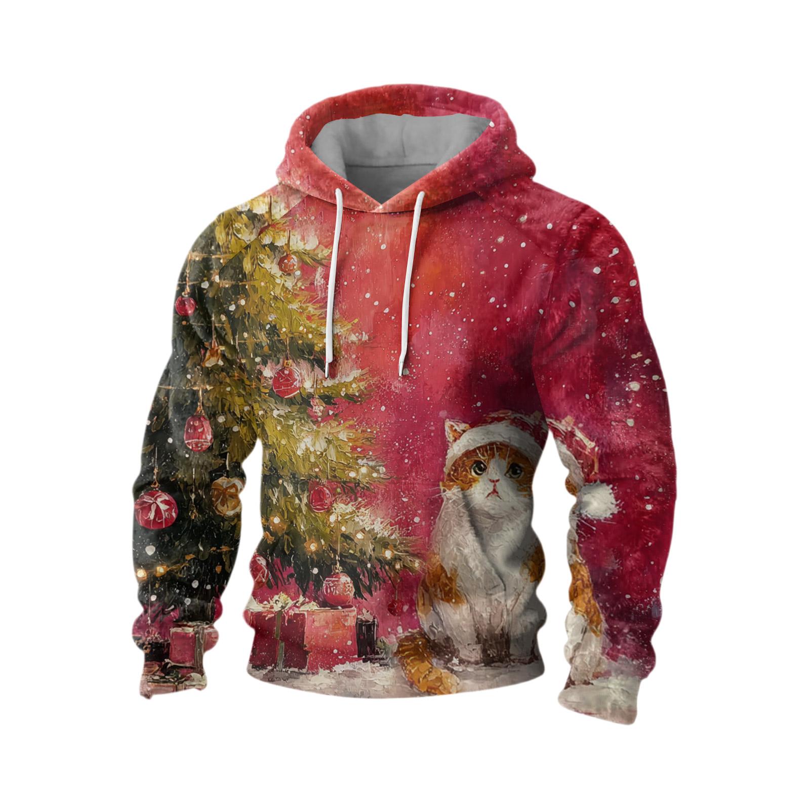 

Спортивный костюм с капюшоном, унисекс, одежда для бега, пуловер с длинными рукавами, толстовка с капюшоном XXL красный