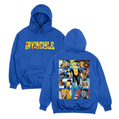 Invincible Hoodies Invincible Mark Superhero Sweatshirt Omni-Man Invincible Clothes Perfect Gift for Comic Lover
