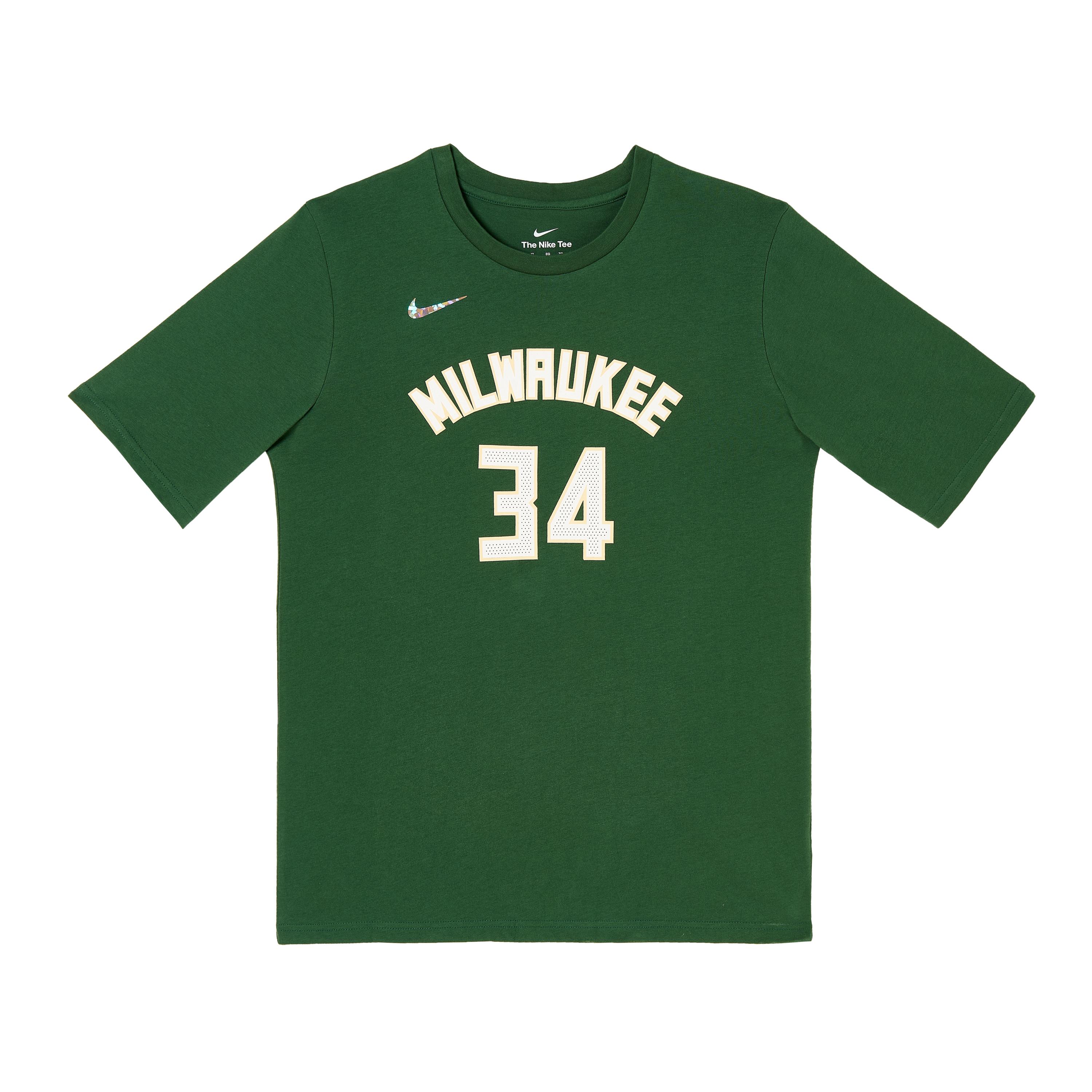 

Nike Футболка Dri-Fit NBA с логотипом Flash Яннис Адетокунбо 34 Молодежная Баскетбольная Детская майка 3Z2B7FEJ4-BCKGA S