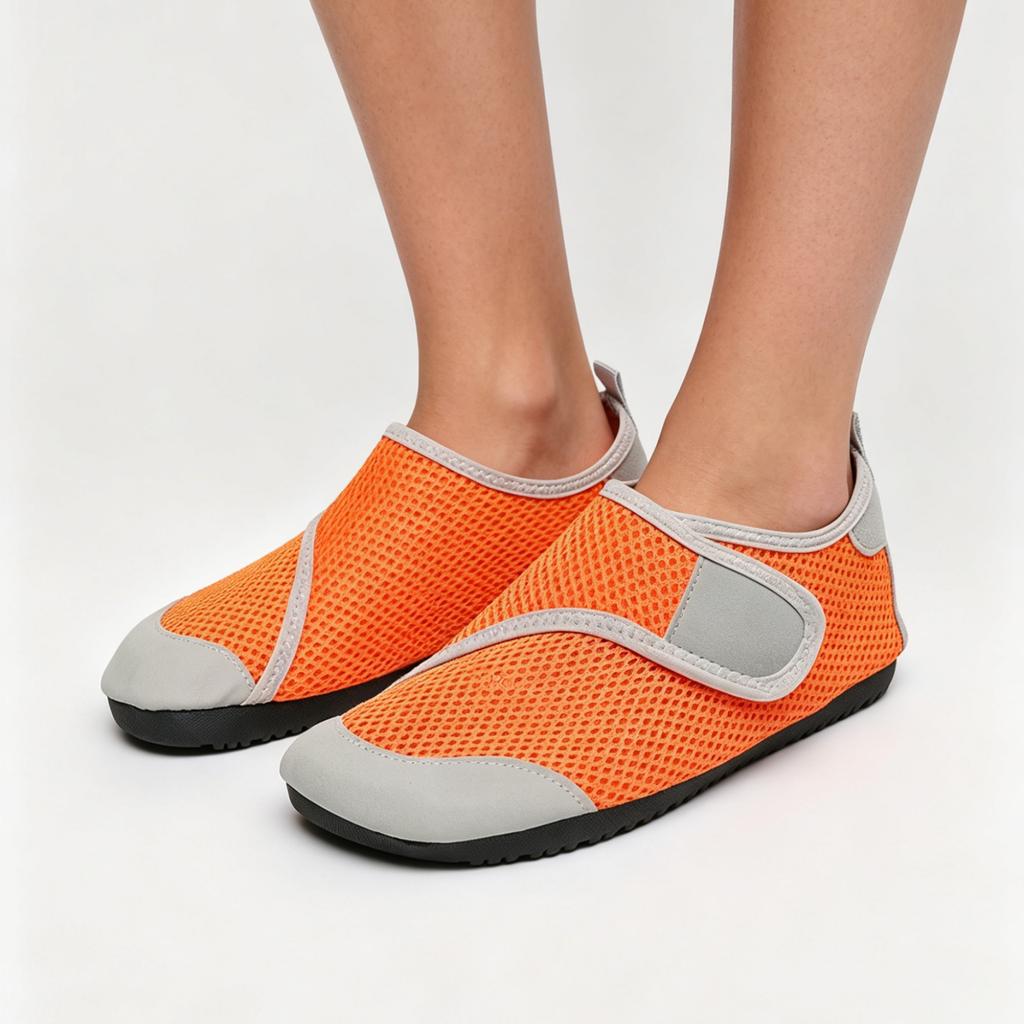 Women's Water Shoes Quick Drying Mesh Aqua Socks Lightweight Slip On Non Slip Sole for Beach Pool Surfing Water Sports