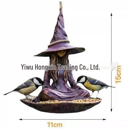 Baum Mann Vogel Fütterungs Skulptur - Outdoor Hängender Futterspender & Futterspender