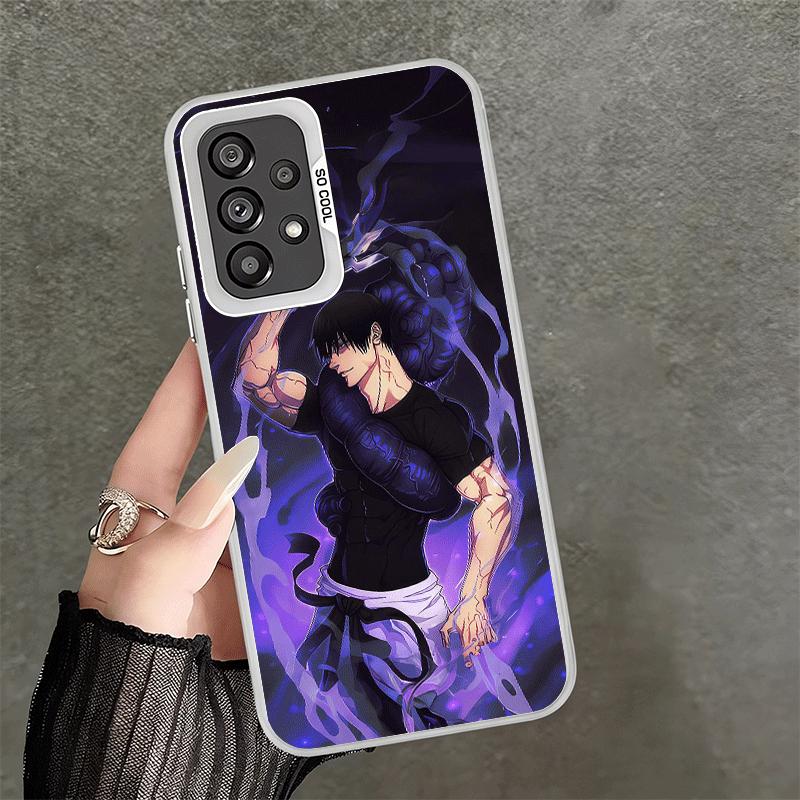 Anime Fushiguro Toji JUJUSU Soft Phone Case for Samsung A17 A16 A15 A14 A13 A57 A56 A55 A54 A53 A37 A36 A35 A34 A33 A26 A25 A24