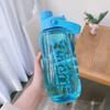 Capacity Plastic Large Cup Water Bottle With Handle Outdoor Indoor Adults Sports