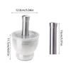 Efficient Mortar and Pestle Set Food Grinder Pills Crusher Spices Grinder 304Stainless Steel Material for Kitchen