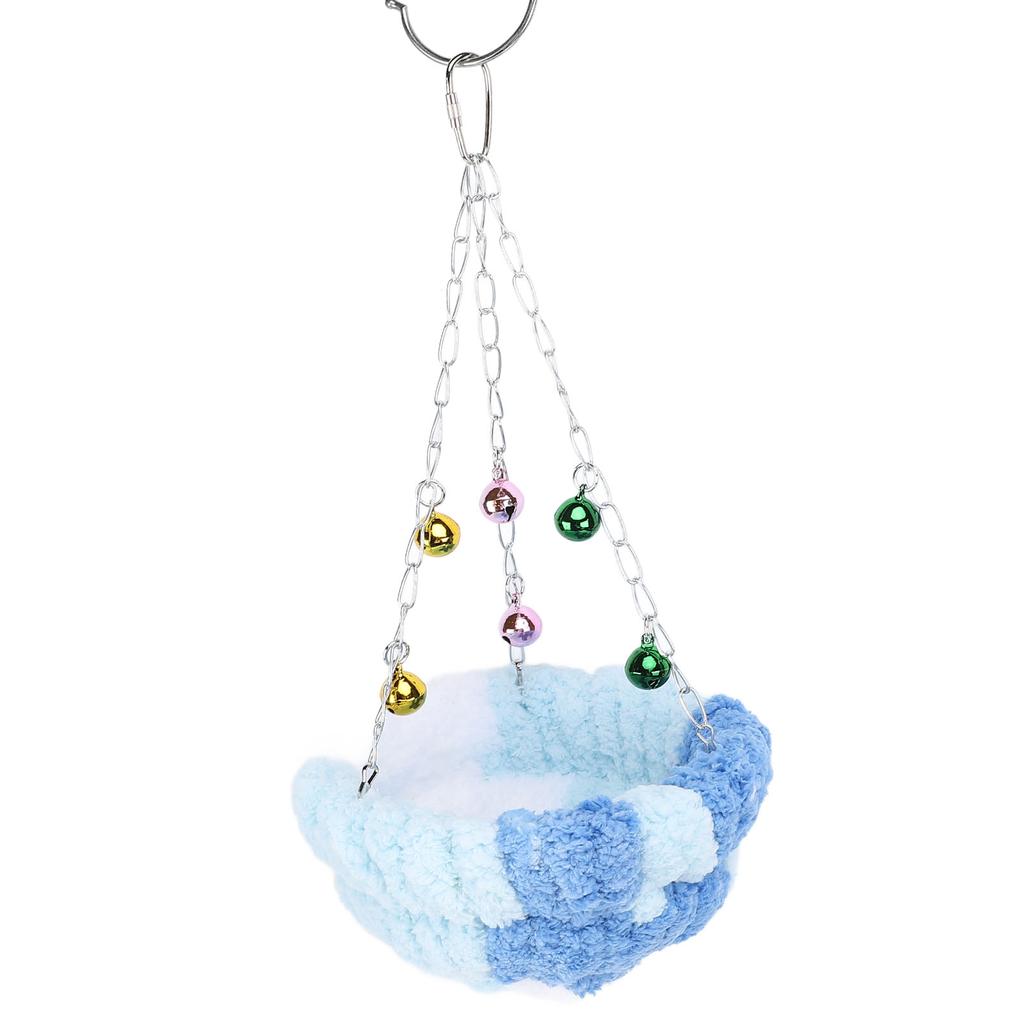 Bird Hanging Nest Soft Comfortable Warm Relaxing Safe Bird Swing Nest Bed for Parrot Parakeet