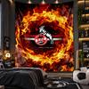 Wall Hanging Tapestry FC Köln Print Cloth for Living Room Bedroom Home Decor