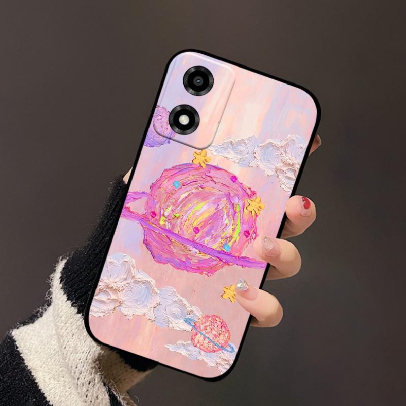 For Motorola Moto E14 Case shockproof Protective Silicone Case For Motorola E14 Moto E 14 Fundas Bumpe Back Cover colorful Cover
