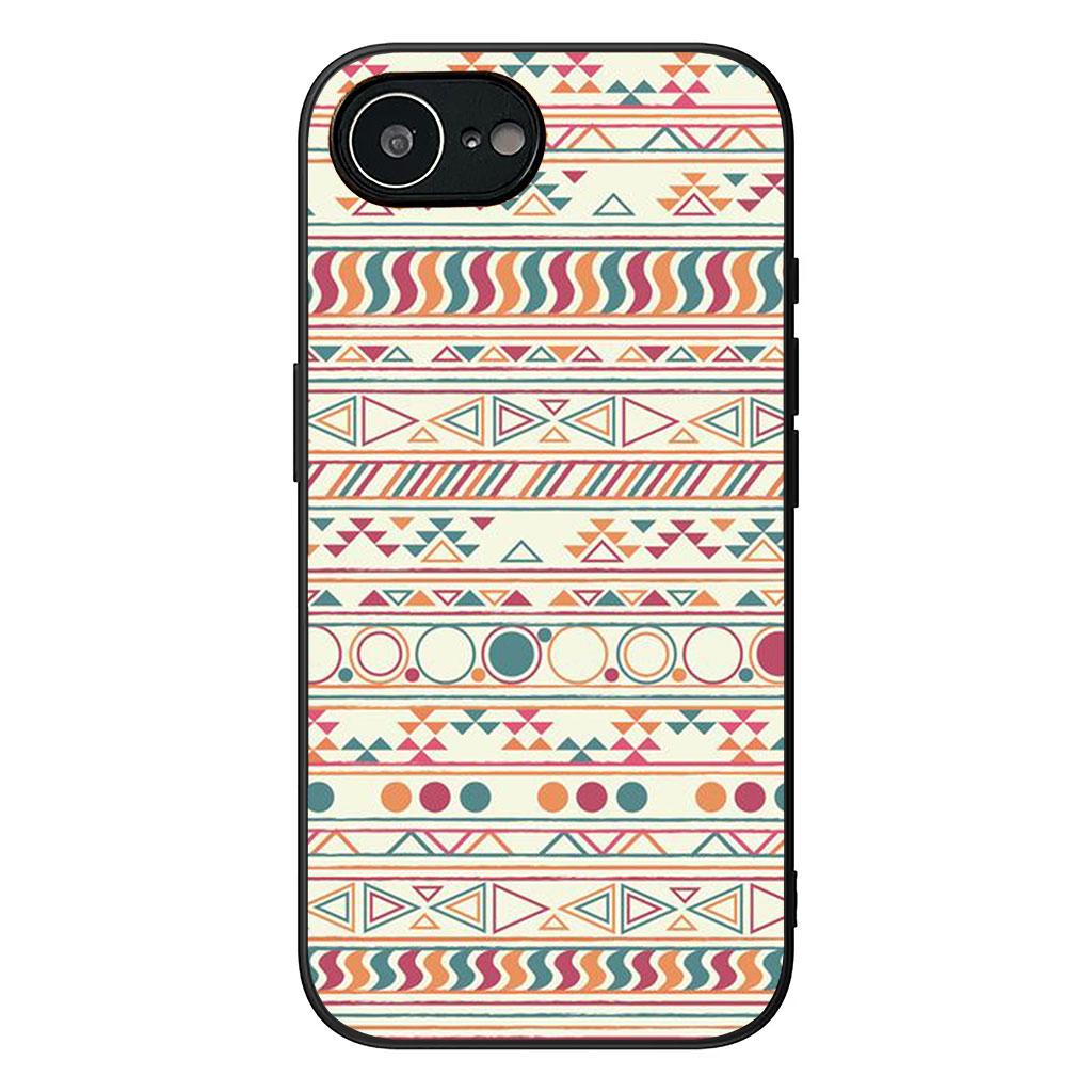 Aztec Tribal Tribe Colorful Flower Phone Cover Case for Apple iPhone 17 16 11 Pro XS Max XR 6 7 8 Plus + 16E SE Casing
