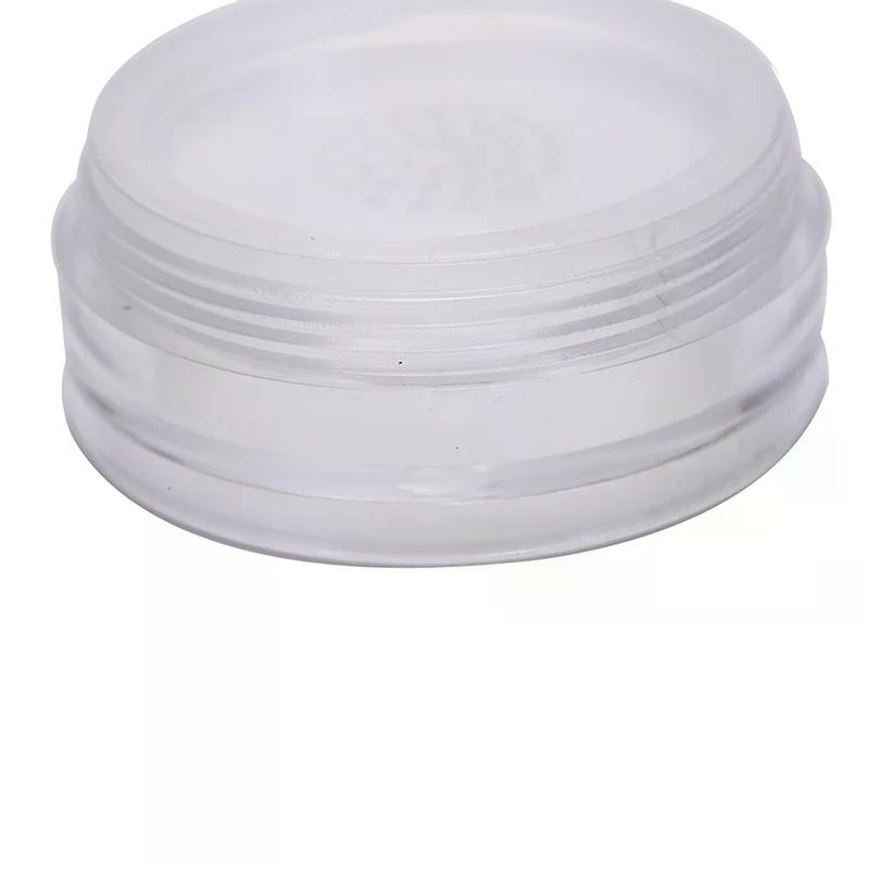 10g Plastic Empty Loose Powder Pot with Sieve Cosmetic Makeup Jar Container For Daily Use High Quality Material