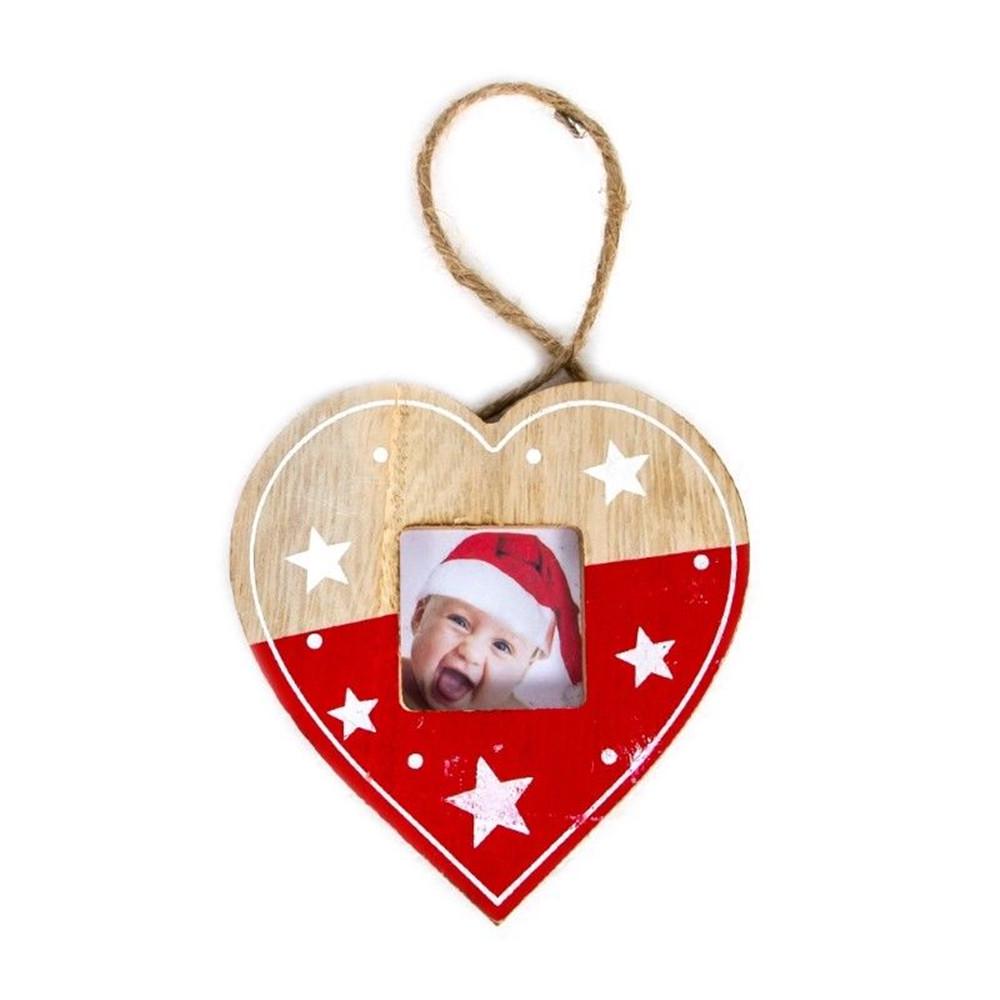 Buy Home Xmas Pendant Christmas Tree Photo Frame Hanging Ornament at