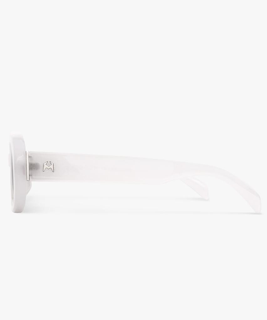 Maegkoin Moody 03 White Moody Sunglasses (White)