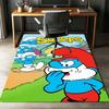 The Smurfs Printed Carpet,Rug,for Office Chair Living Room Bedroom Kitchen Room Decor Gifts.
