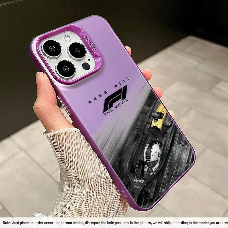 Custodia per iPhone F1 Racing Car per Apple 17Pro, 15Pro e 16ProMax - Design Elegante e di Tendenza