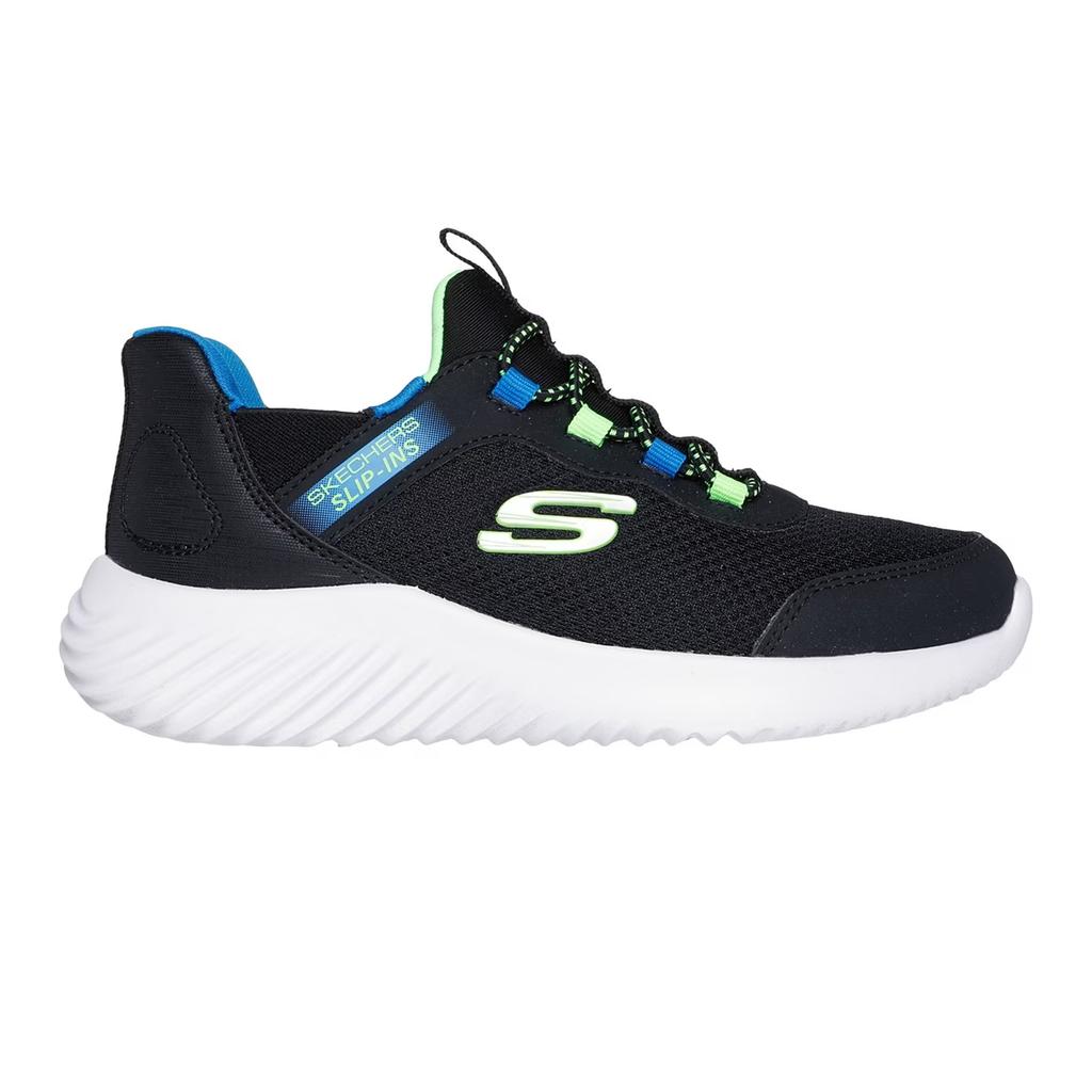 Skechers Childrens/Kids Bounder Brisk Burst Mesh Slip-In Trainers