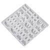4Pcs Geometry Resin Earring Jewelry Casting Mold Silicone Pendant Mold Diy Crafts Mold Jewelry Crafts Supplies for Women