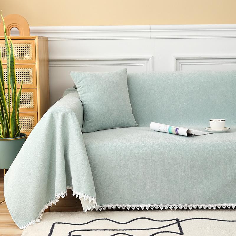Sofa Modern Cloth Chenille Cover Simple Sofa Cushion Universal For All Seasons New Thickened Anticat Scratch Sofa Towel