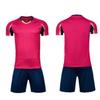 Unisex bedruckter Fußballteam-Trainingsanzug - für Erwachsene & Kinder, kurzärmelig, atmungsaktives Material