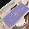 Kawaii Moon Star Mouse Pad Extra Girly Accessories Playmats Cute Carpets Lapto Gamer Purple Pink Magic Large Keyboard MouseMat