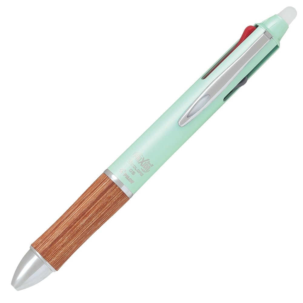 PILOT Frixion Ball 3 Дерево Шариковая Ручка Мягкая LKFB2SEFSG Многоцветная Ручка, 0,5 мм, Зеленый,