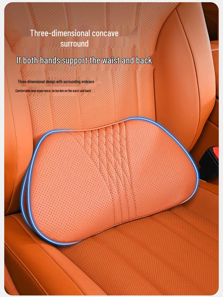 Hyundai Mingtu Palisade Fiesta Yi Ou Car Neck & Lumbar Support Pillow Set