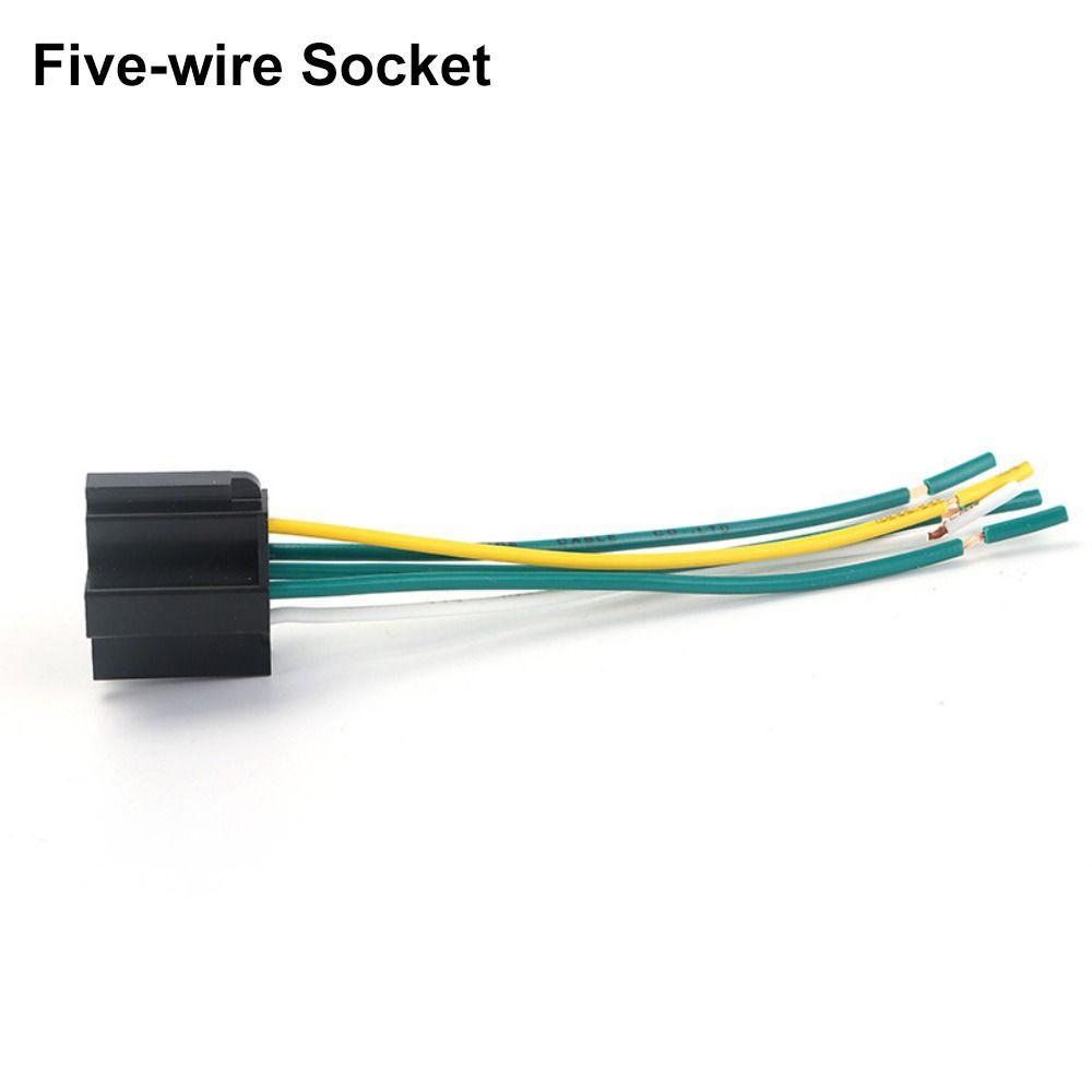 

5-контактное автомобильное реле 12 В 24 В нормально замкнутое реле автомобильные аксессуары автомобильное предохранительное реле 5 Wire