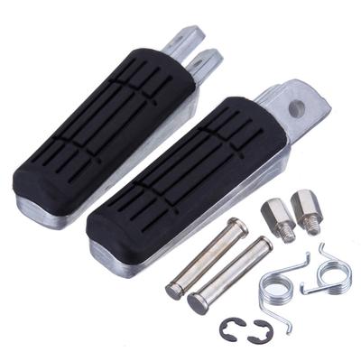 1Pair Front Motorcycle Footrest Pedals Foot Pegs for   XJR400/1200/1300/FZ400 -XCY