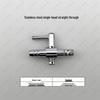 Stainless Steel Aquarium Oxygen Flow Control Valve Splitter