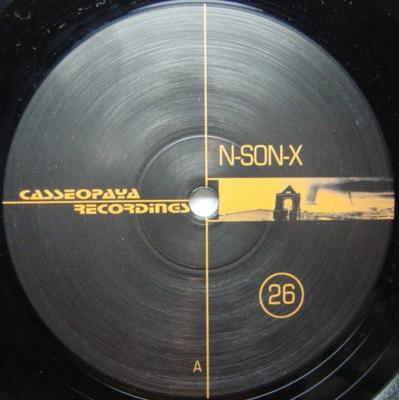 12inch Record N-SON-X - Tribal Experience / Fake Buggin' CSR98026 Casseopaya Reco 1998 Germany Dance & Electronica Used