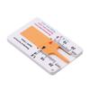 AAZV HKUN Tire Groove Measuring Gauge, Mini Depth Gauge, Tire Wear Gauge, Depth Gauge