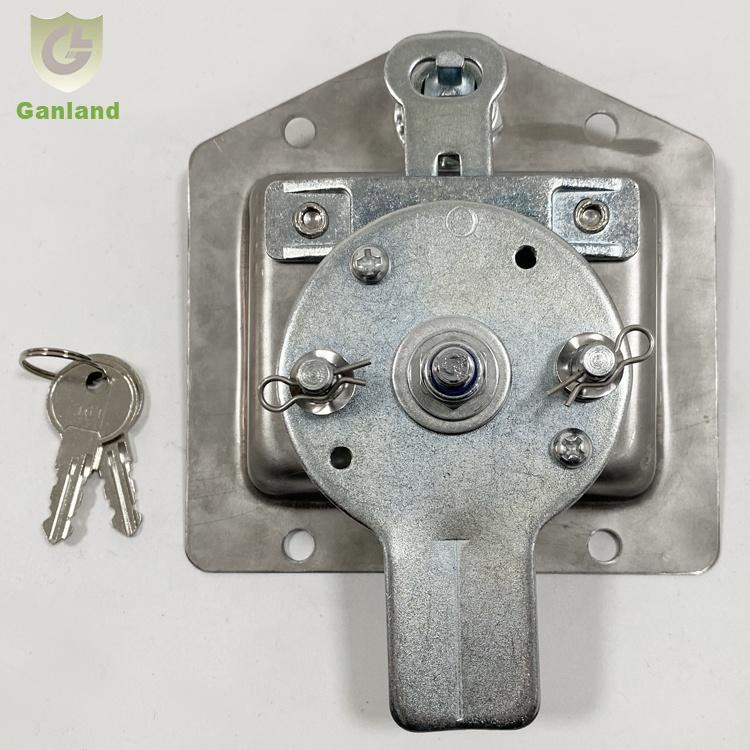 GL-12130 Folding T Handle Latch Lock Waterproof Key Hot Selling Recessed Control for Toolbox Cabinets Vehicles Cheap Price