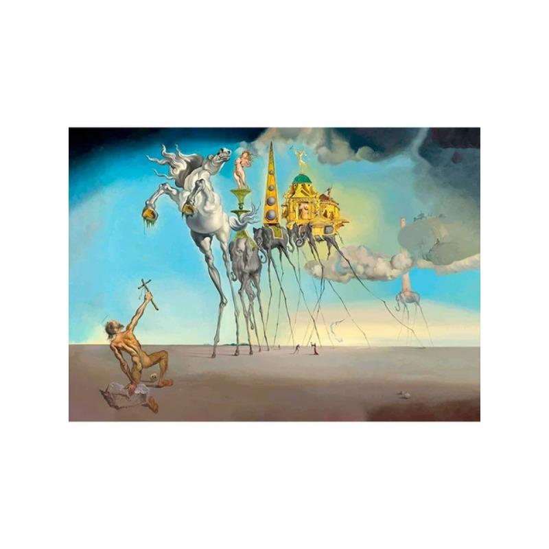 Surrealism Lucrare de artă faimoasă de Salvador Dali Postere și Imprimeuri Pictură pe pânză Artă de perete Imagini pentru camera de zi Decor pentru casă