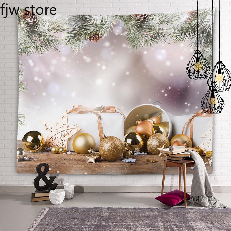 Crăciun Decorat Anul Nou Tapiserie Ball de Crăciun Cadou Tapiserie Artă de perete Decor Dormitor Camera de zi Decor acasă