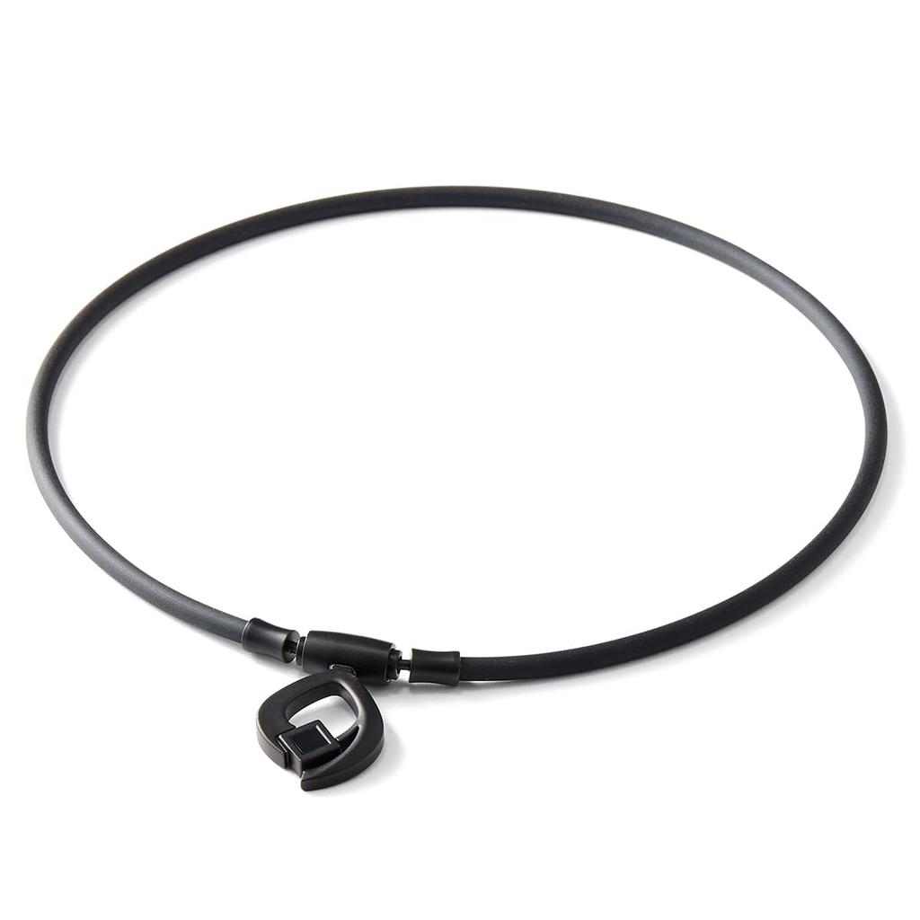 Colantotte TAO ARC Matte Black X L Necklace, Black,