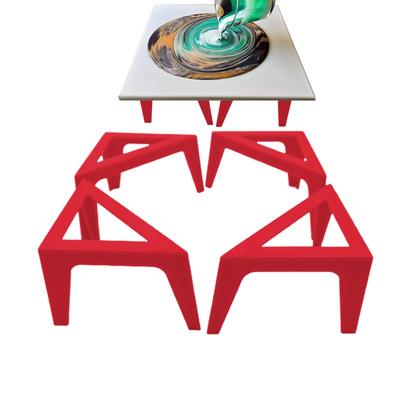 4Pcs Canvas Corner Stands Painted Canvas Support Canvas Stands for Pouring Paintings Canvas Risers Support Holder For Painting