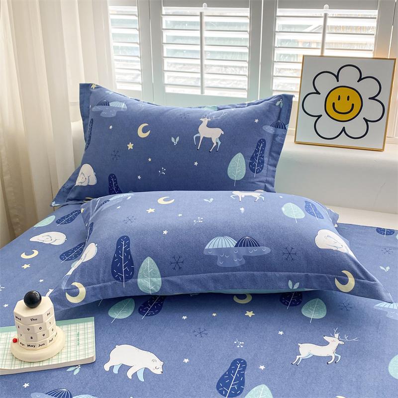 Cotton Pillowcase 2pcs Flowers Pillow Cover Bedding Decorative Pillow Case PillowCase Cover Nordic Sling cushion covers