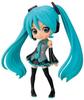 Q posket Hatsune Miku A cor normal cor Banpresto