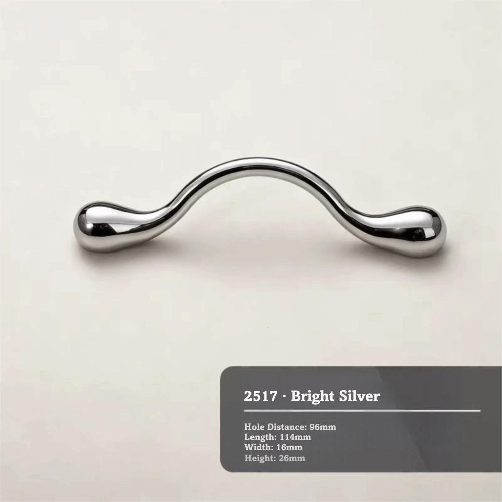 

Solid Retro Cabinet Handles Zinc Alloy Gold/Silver Wardrobe Handles French Style Furniture Handle