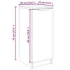 Flur Schuhschrank, Schuhschrank, Schuhschrank mit Türen zur Aufbewahrung, 30x35x70 cm