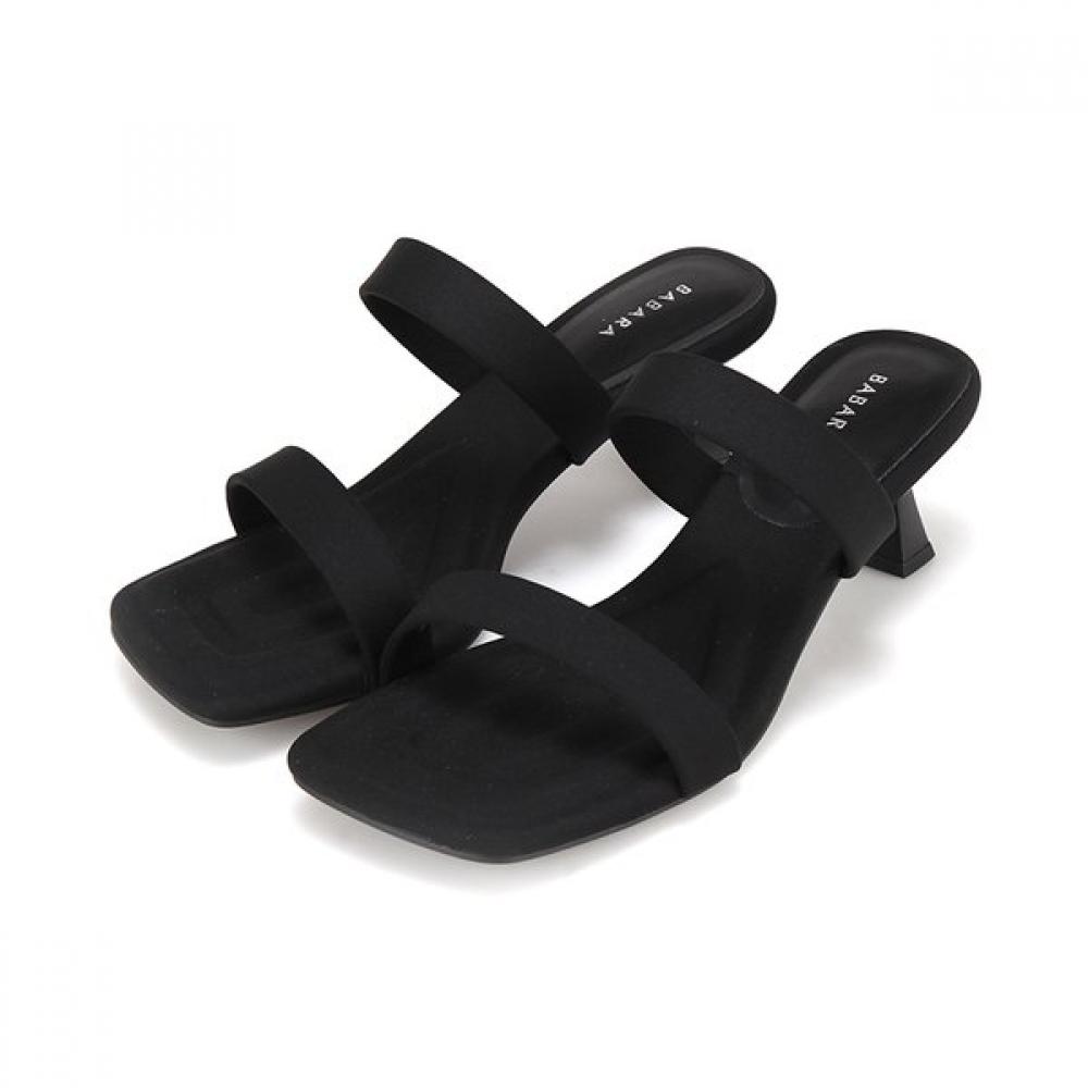 Barbara Minimal Mule Sandals 5.5cm 2colors Bbj441 225/01.black